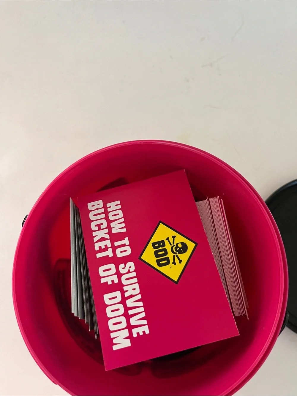 Bucket of Doom Card Game for 2 or more players   great party game!